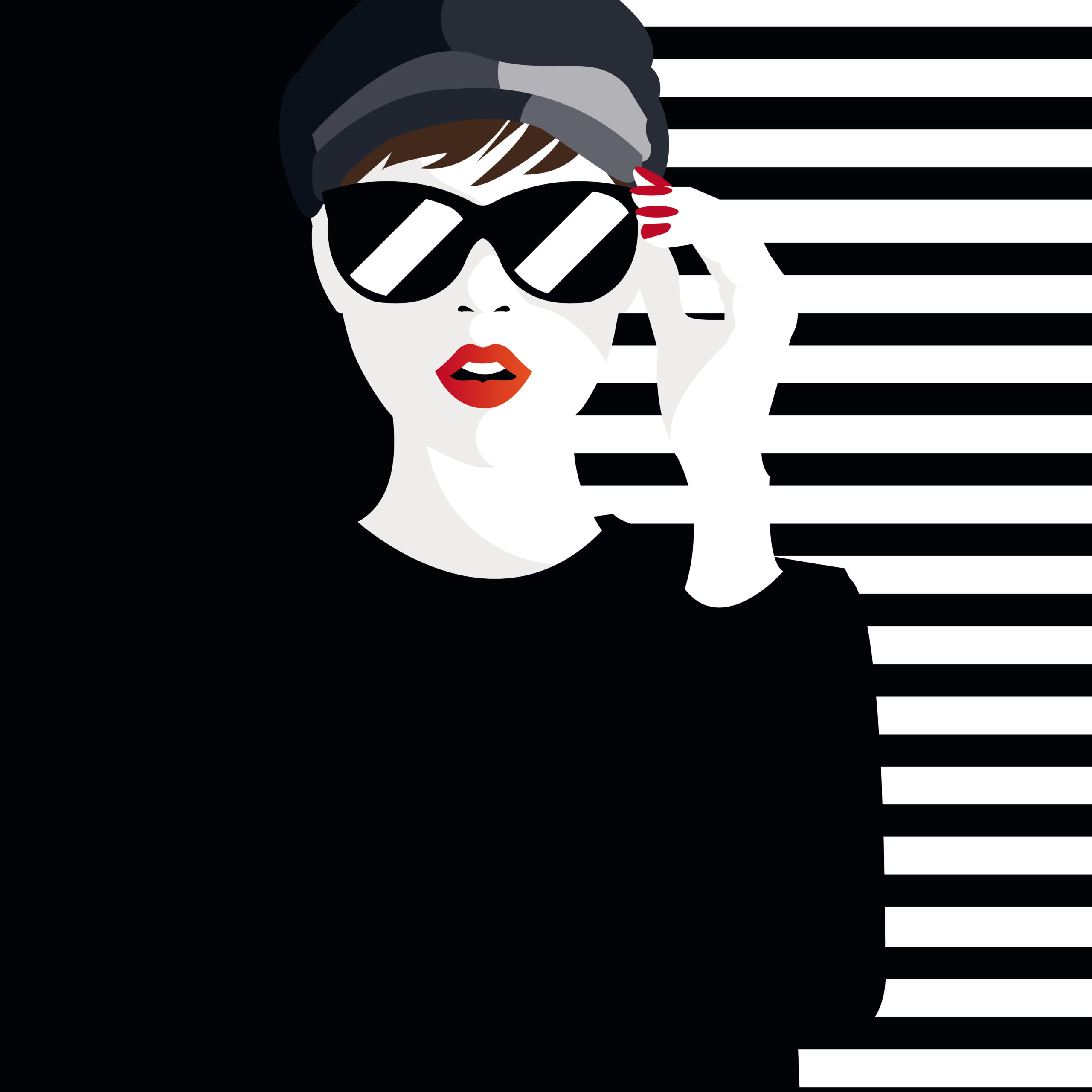 Fashion,Teenage,Girl.,Vector,Illustration